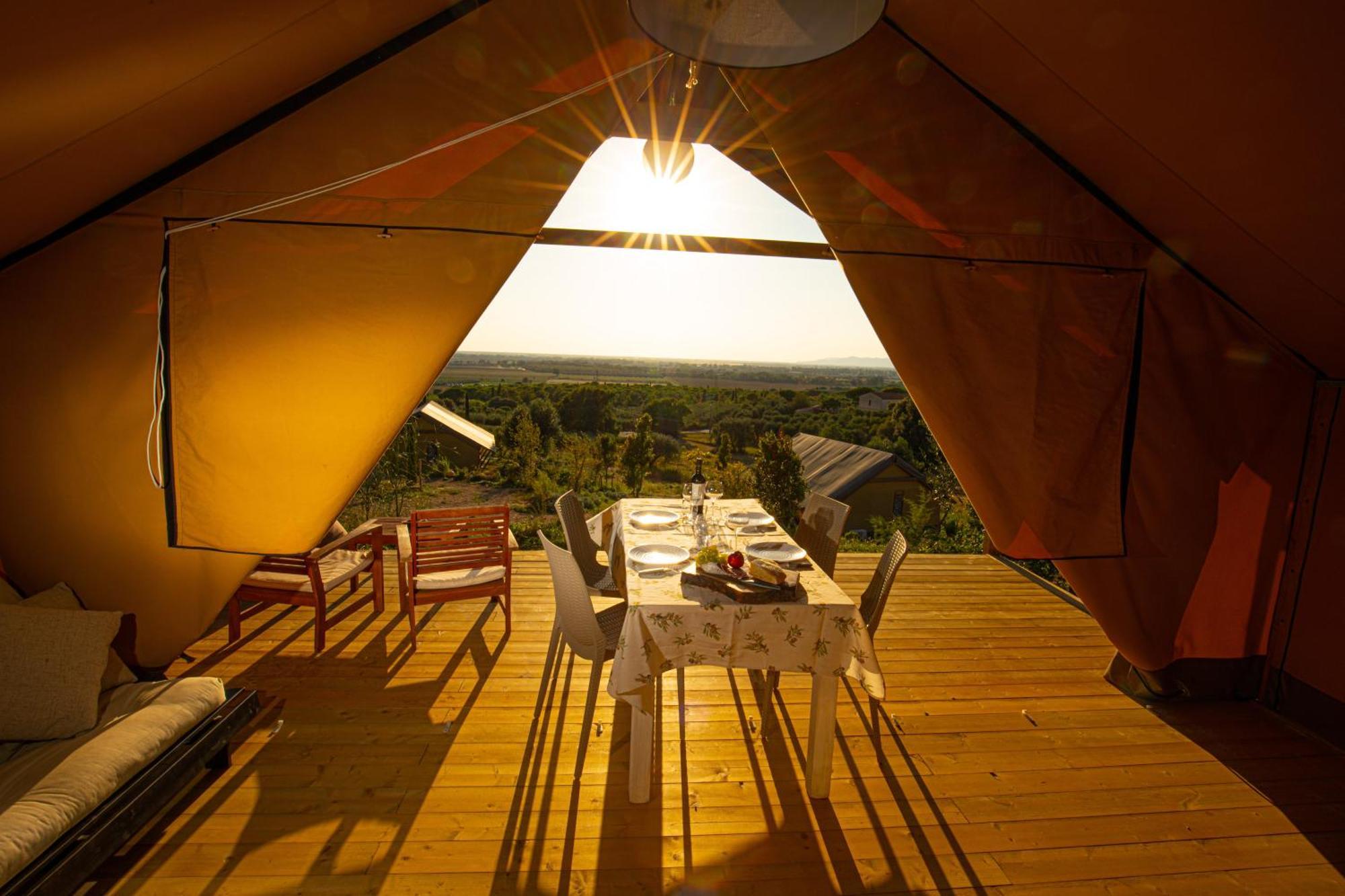 Glamping Grancia Hotel Гросето Екстериор снимка